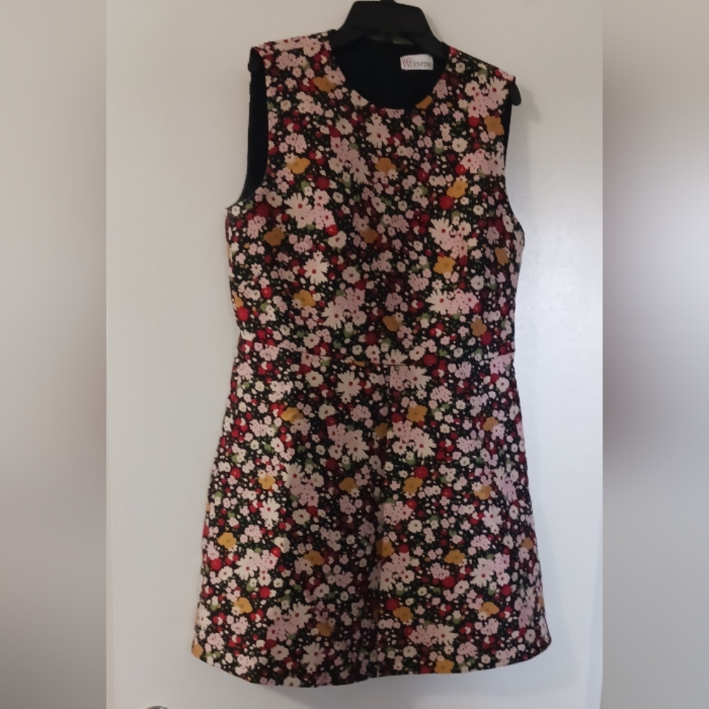 Multicolored Red Valentino dress , size 42 Eur, length 35, bust 38, waist 34
